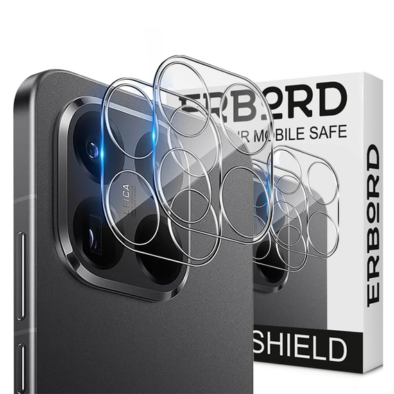 2x tvrzené sklo ERBORD pro fotoaparát Xiaomi 15T