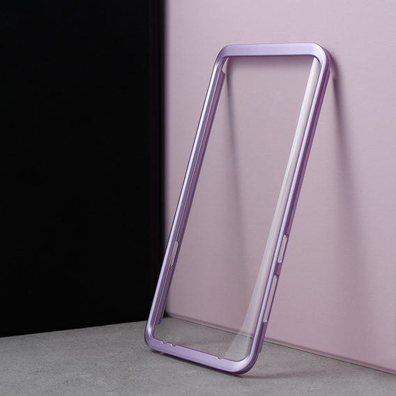 Pouzdro pro Samsung Galaxy S9 Plus, Suritch Full Body, transparentní / fialové