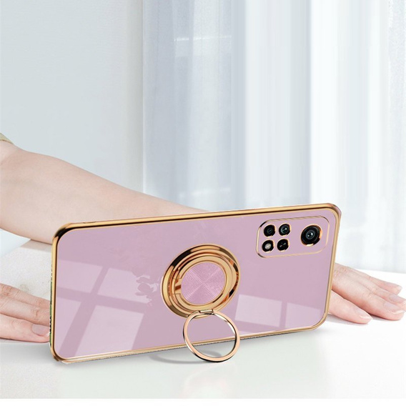 Pouzdro pro Xiaomi Mi 10T 5G / Mi 10T Pro 5G, Electro Ring, fialové