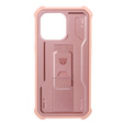 Pancéřové pouzdro pro iPhone 13 Pro, Dexnor Full Body, růžové rose gold