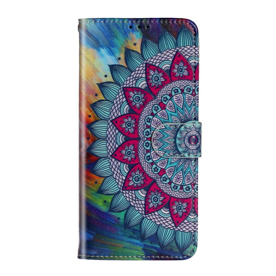 Klopové pouzdro pro Samsung Galaxy A51, Wallet, Mandala Flower