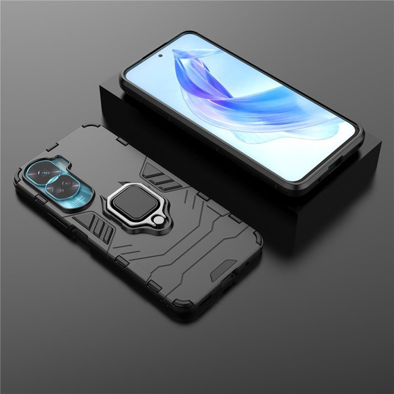 Pouzdro pro Honor 90 Lite 5G / X50i 5G, Kickstand Ring, černé