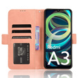 Klopové pouzdro pro Xiaomi Redmi A3, Card Slot, růžové