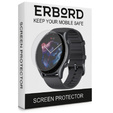3x ERBORD Hydrogelová fólie pro Amazfit GTR 3 / GTR 3 Pro