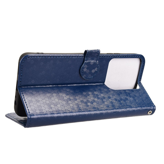 Flipové pouzdro pro Motorola Moto G86 5G, Wallet Rhombus, modré