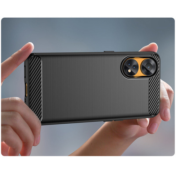 Pouzdro pro Oppo Reno8 T 4G, Carbon, černé
