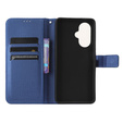 Klopové pouzdro pro OnePlus Nord CE 3 Lite 5G, Wallet Smart Magnet, modré