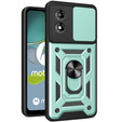 Pouzdro pro Motorola Moto E13, CamShield Slide, zelený
