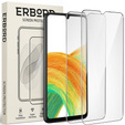 2x tvrzené sklo pro Samsung Galaxy A33 5G, ERBORD 9H Hard Glass na displeji