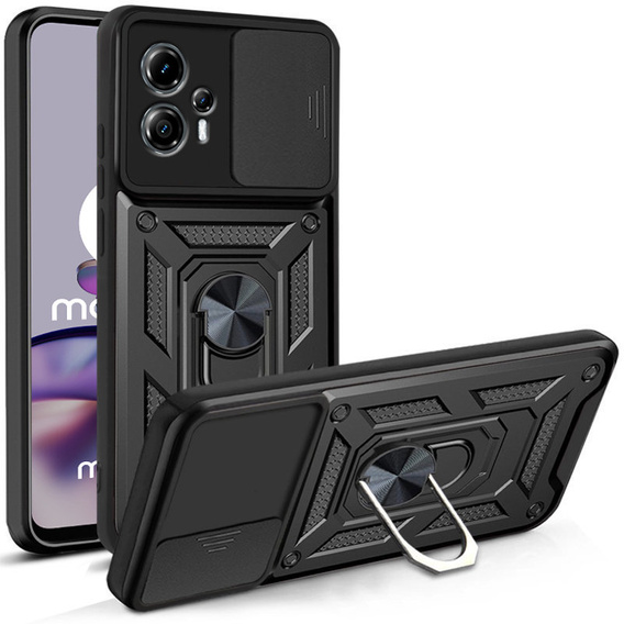 Pouzdro pro Motorola Moto G13 / G23, CamShield Slide, černé