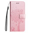 Klopové pouzdro pro Xiaomi 13T / 13T Pro, strom, růžové rose gold