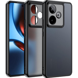 Pouzdro pro Realme GT 7 / 7T, Fusion Hybrid, transparentní / černé