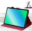 Pouzdro pro iPad 10.2" 2021/2020/2019 (9/8/7 gen.), s klopou, animal, červené