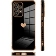 Pouzdro pro Samsung Galaxy A52/A52S, Electro heart, černé