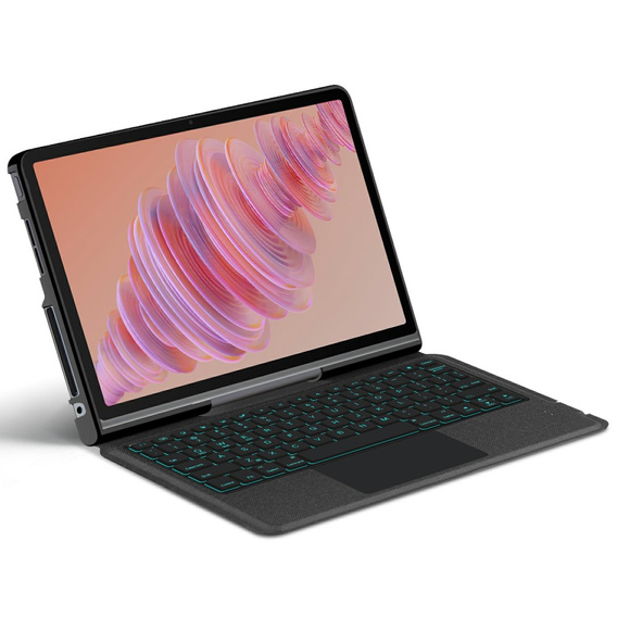 Pouzdro + klávesnice Lenovo Tab Plus, černé