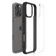 Pouzdro Spigen pro iPhone 16 Pro, Ultra Hybrid, černé + 9H tvrzené sklo