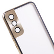 Pouzdro pro Samsung Galaxy S22, Magnetic Dual Glass, zlaté