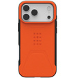 Pouzdro Urban Armor Gear pro iPhone 17 Pro Max, Civilian MagSafe, oranžové