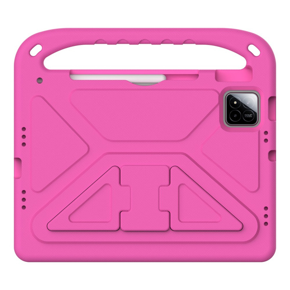 Dětské pouzdro pro Xiaomi Pad 7 / 7 Pro, s rukojetí, růžové