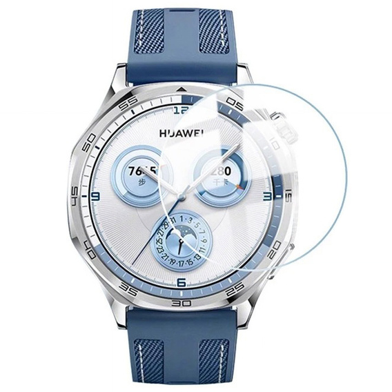 2x Tvrzené sklo ERBORD pro Huawei Watch GT 5 41mm, s montážním rámečkem