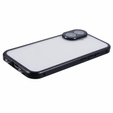 Pouzdro pro iPhone 16, Magnetic Dual Glass, černé