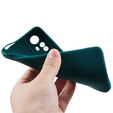 Pouzdro pro Xiaomi Redmi Note 12S, Silicone Lite, zelené