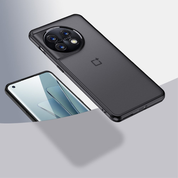 Pouzdro pro OnePlus 11 5G, Fusion Hybrid, transparentní / černé
