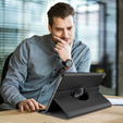 Pouzdro pro iPad 10.9 2022 10 Gen TB330FU 10.95", otočné o 360°, černé