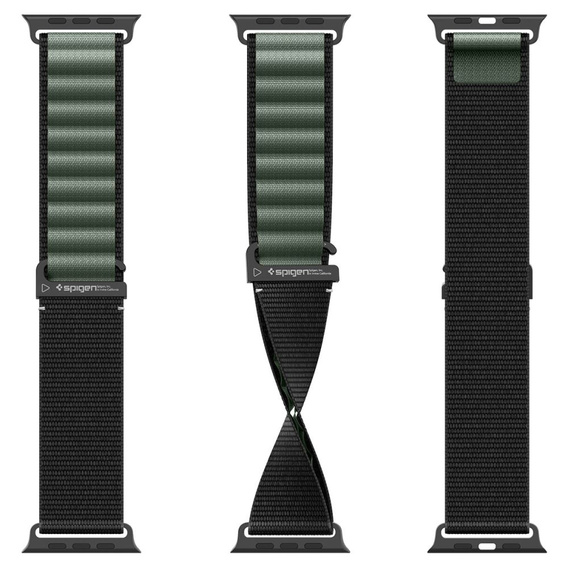 Řemínek Spigen WBF1 Band pro Apple Watch 8/9/10/11/SE/Ultra 1/2 (44/45/46/49 mm)