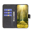 Klopové pouzdro pro Motorola Edge 40 Neo, Wallet, BINFEN COLOR, černé