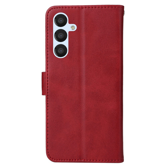 Klopové pouzdro pro Samsung Galaxy A34 5G, Leather Wallet, červené