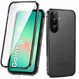 Pouzdro pro Samsung Galaxy A26, Magnetic Dual Glass, černé