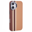 Pouzdro pro iPhone 16 Plus, Carbon Fiber MagSafe, žluté