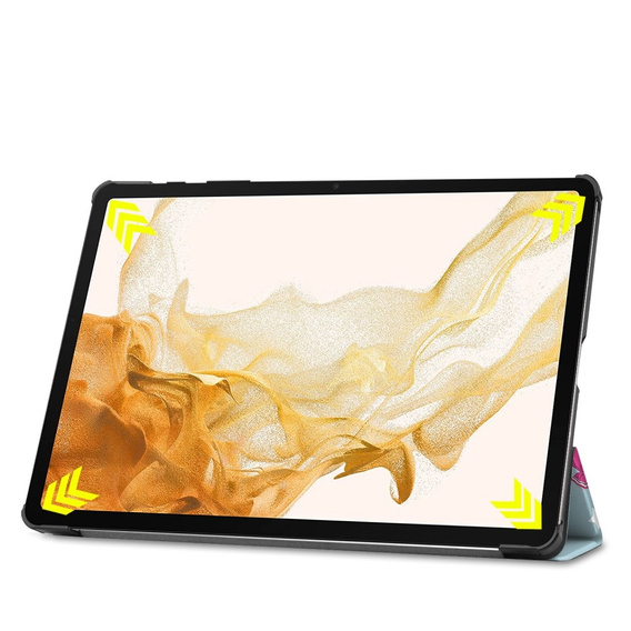 Pouzdro pro Samsung Galaxy Tab S9 Plus, Smartcase, unicorn