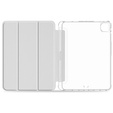 Pouzdro pro iPad Pro 11 2022 / 2021 / 2020, Smartcase Hybrid, se slotem na stylus, šedé