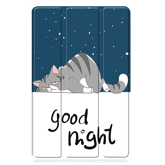 Pouzdro pro Samsung Galaxy Tab A9, Smartcase, sleeping cat
