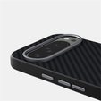 Pouzdro pro Google Pixel 10 / 10 Pro, ABEEL, pro MagSafe, s karbonovou texturou, černé