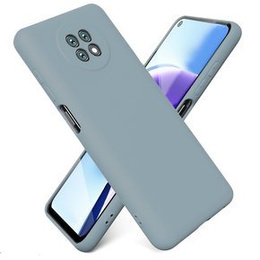 Pouzdro pro Xiaomi Redmi Note 9T 5G, Silicone Lite, levandulově šedé