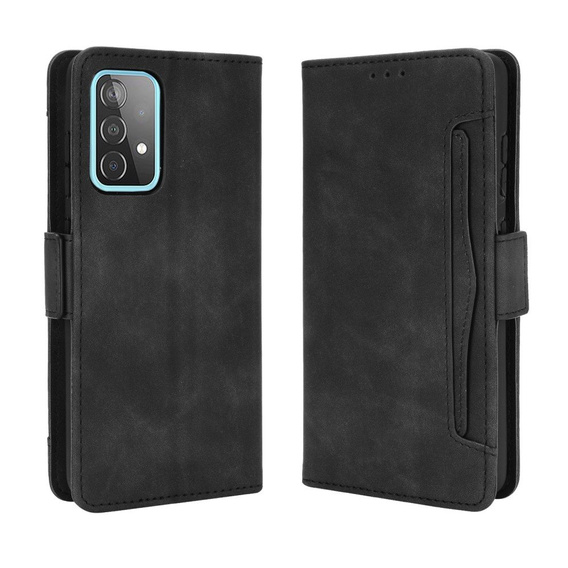 Klopové pouzdro pro Samsung Galaxy A52 / A52s, Card Slot, černé