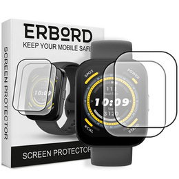 2x hybridní sklo ERBORD pro Amazfit BIP 5