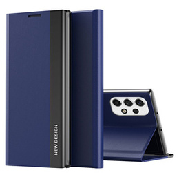 Klopové pouzdro pro Samsung Galaxy A53 5G, Side Magnetic, námořnicky modré