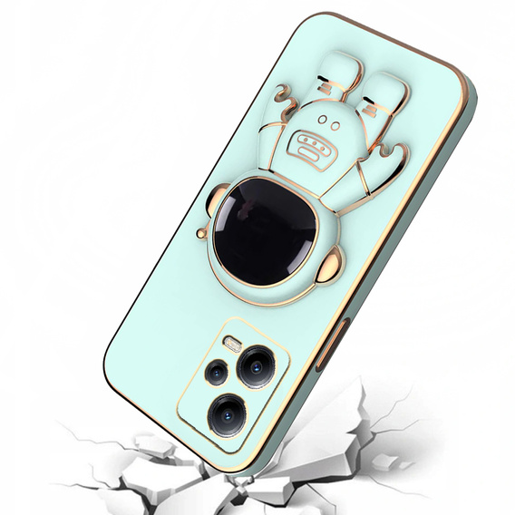 Pouzdro pro Xiaomi Redmi Note 12 5G / POCO X5 5G, Astronaut, zelené