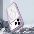 Dux Ducis pouzdro pro iPhone 17 Pro, Skin X Pro, s klopou, pro MagSafe, fialové