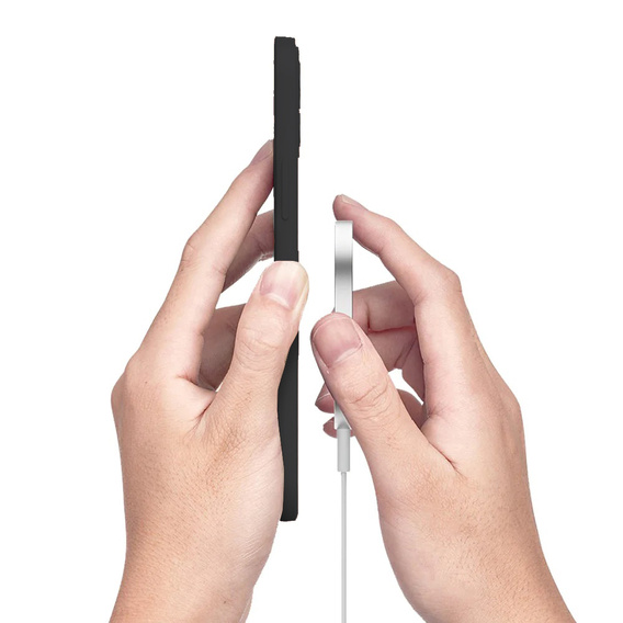 Silikonové pouzdro Mag Cover fialové pro iPhone 14 Pro Max