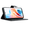 Klopové pouzdro pro Oppo A79 5G, Butterfly, černé