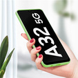 Pouzdro pro Samsung Galaxy A32 5G, Silicone Lite, zelené
