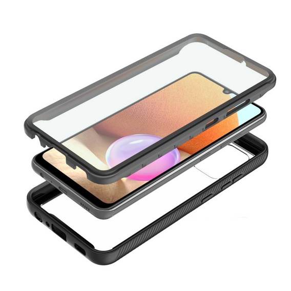 Pouzdro pro Samsung Galaxy A32 4G (LTE), Shockproof, s fólií, modré