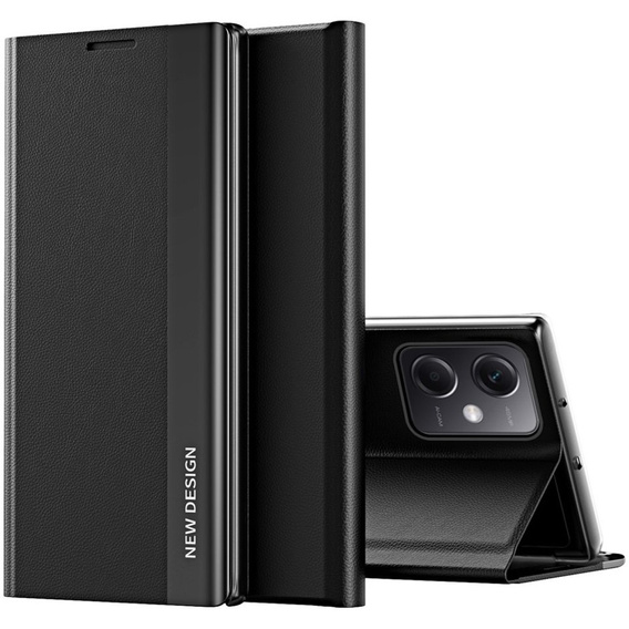 Klopové pouzdro pro Xiaomi Poco X5 Pro 5G / Redmi Note 12 Pro, Side Magnetic, černé