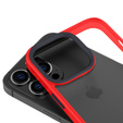 Pouzdro pro iPhone 13 Pro, ERBORD Hybrid Case, červené