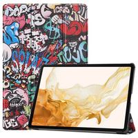 Pouzdro pro Samsung Galaxy Tab S9 Plus, Smartcase, graffiti